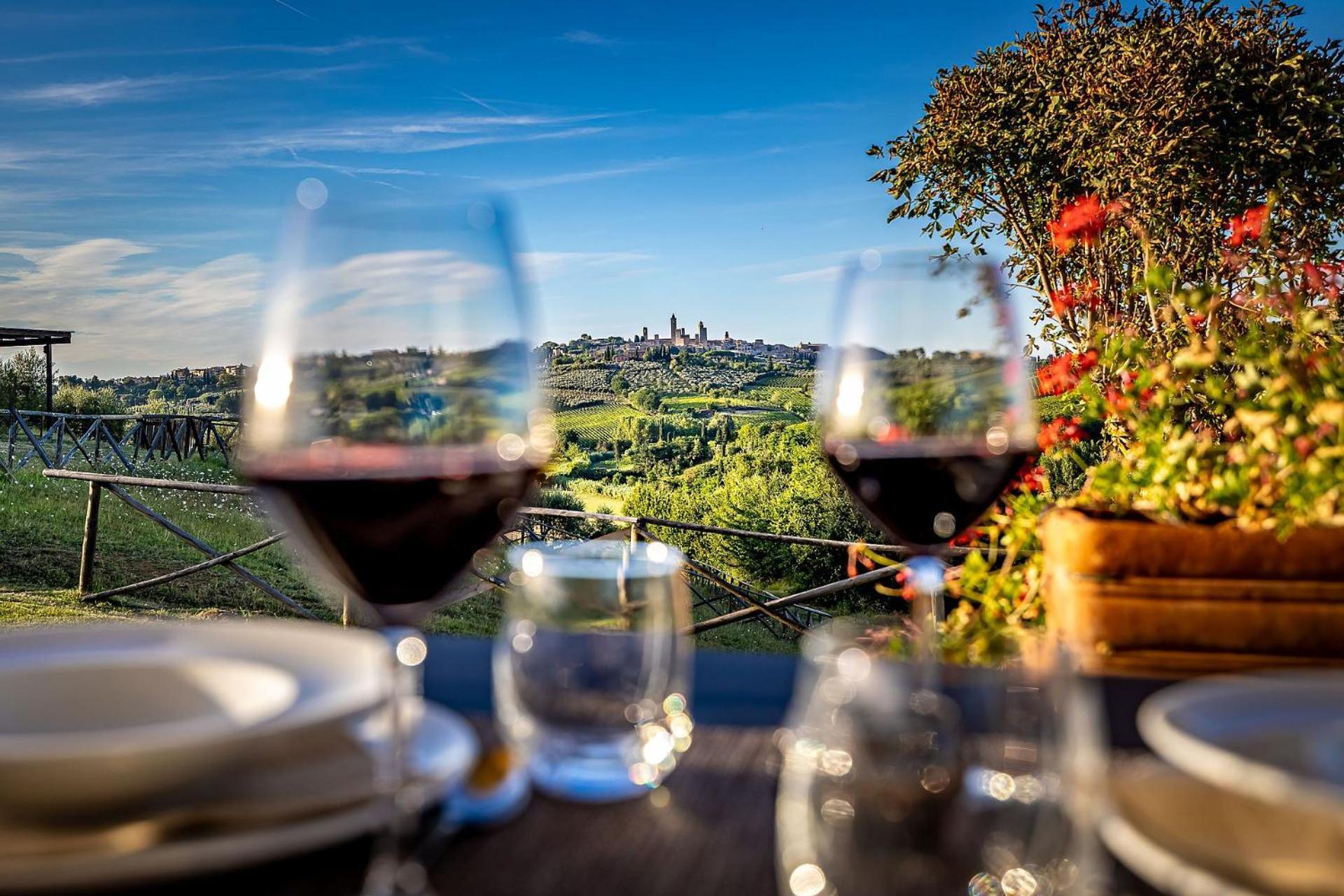 Agriturismo Poggiacolle San Gimignano Bagian luar foto