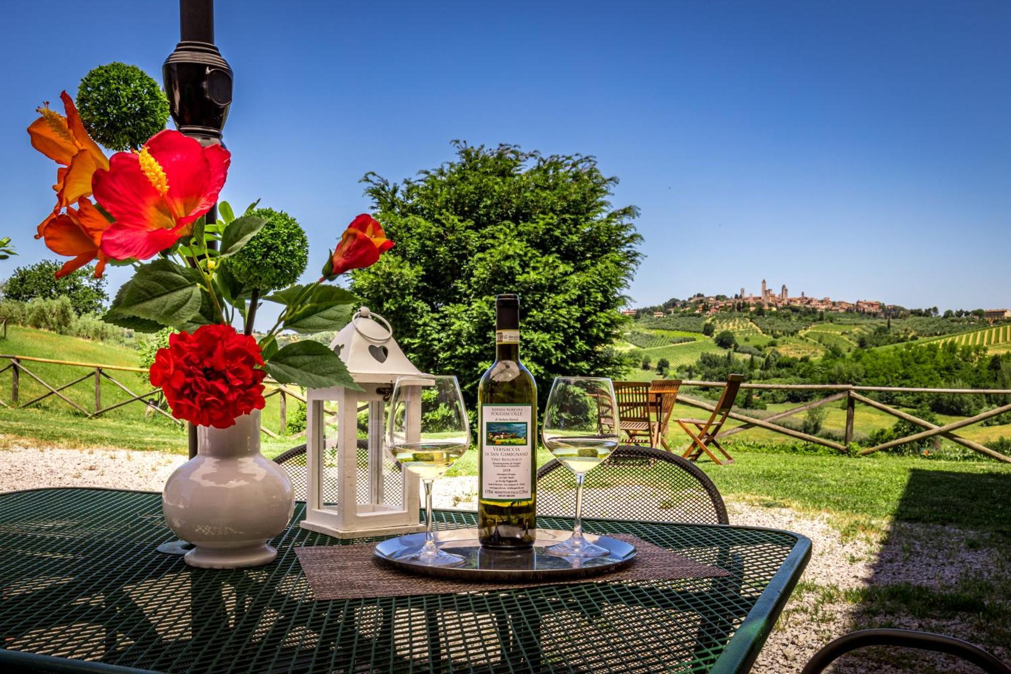 Agriturismo Poggiacolle San Gimignano Bagian luar foto